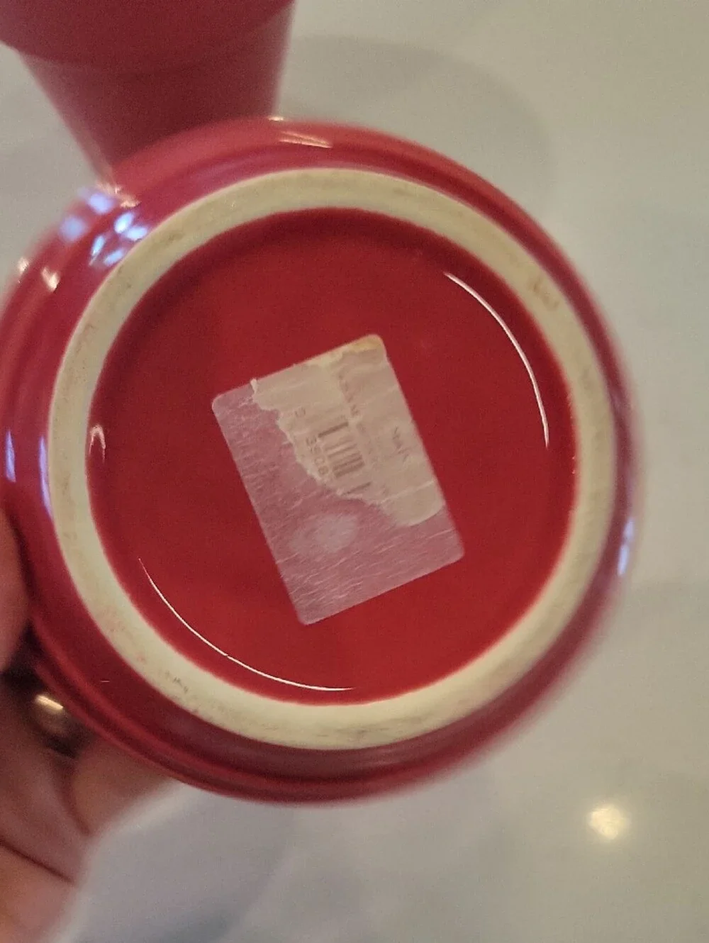 Target Red Ceramic Planter with Saucer